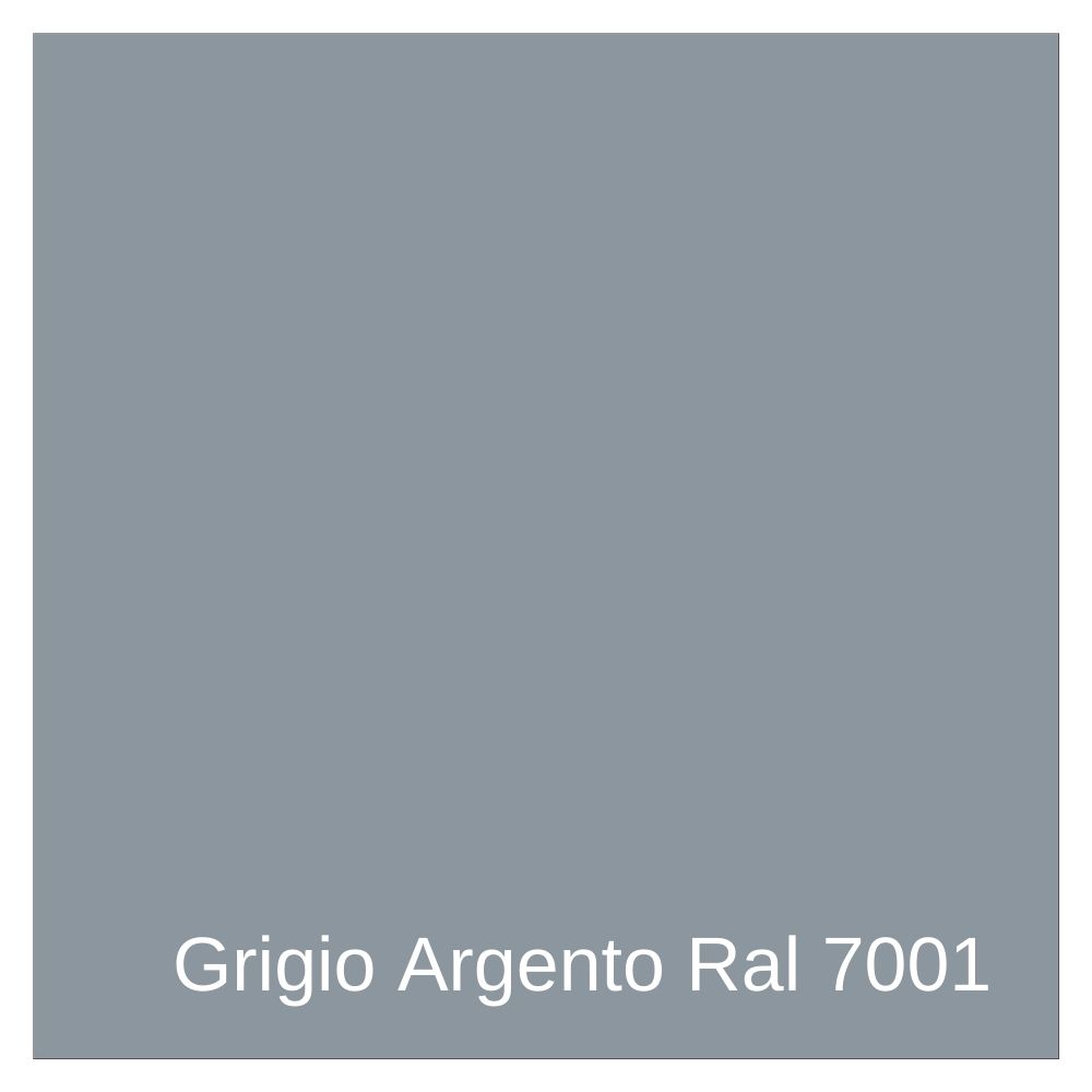 SMALTO ANTIRUGGINE GEL GELATINOSO GRIGIO ARGENTO RAL 7001